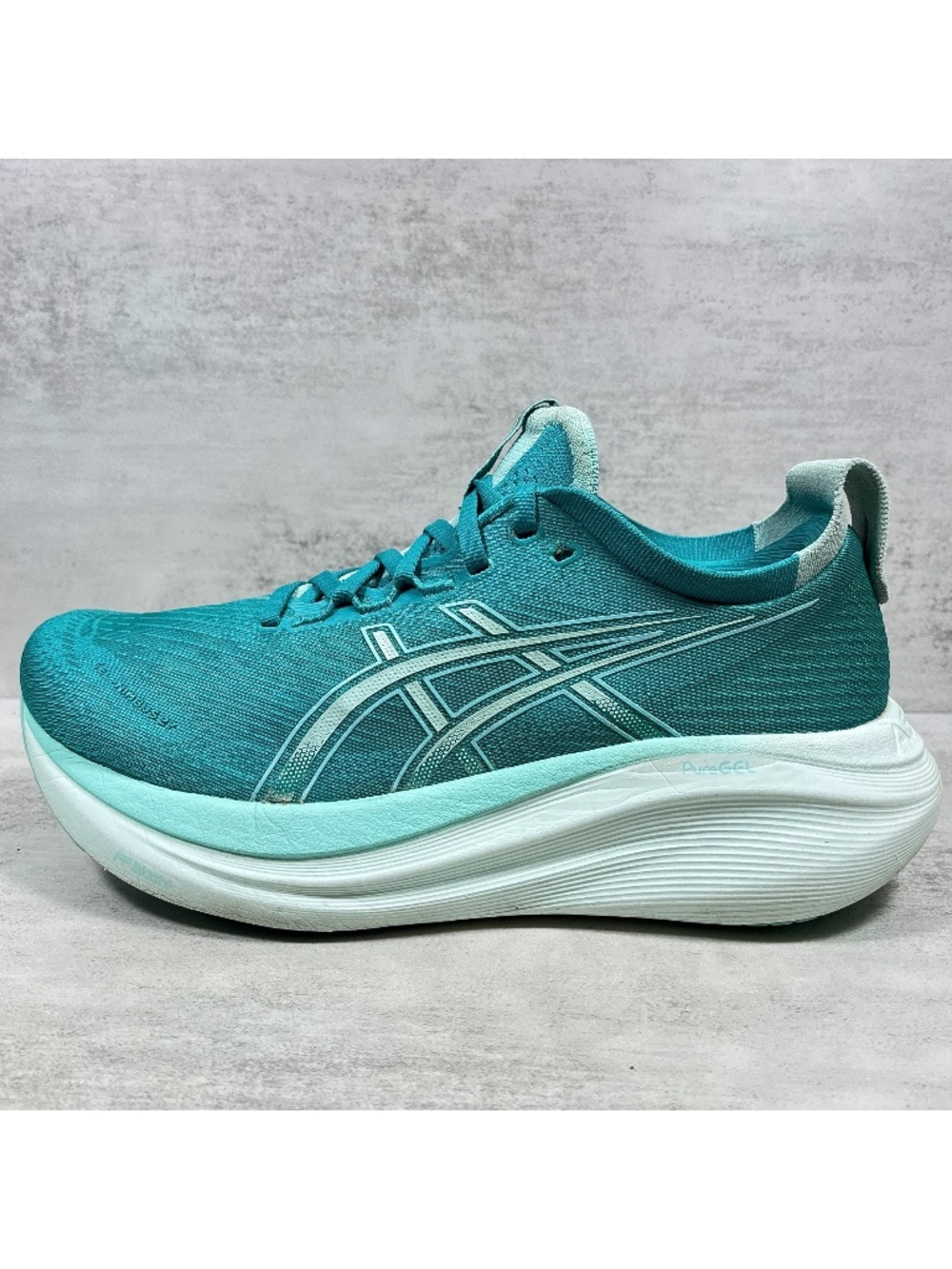 Asics Gel Nimbus 27 Running Shoes - Women's Size 9.5 - Teal